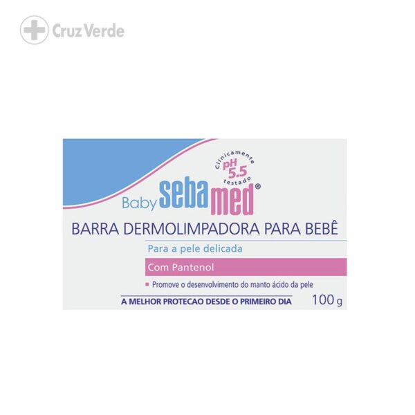 Sebamed Baby Dermolimpiador Piel Delicada 100g Jabon Barra