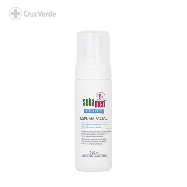 Sebamed Clear Face Piel Grasa O Acneica 150ml Espuma Facial