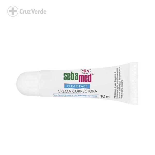 Sebamed Clear Face Barros Y Espinillas Piel Normal A Grasa Con Color 10ml Crema Facial