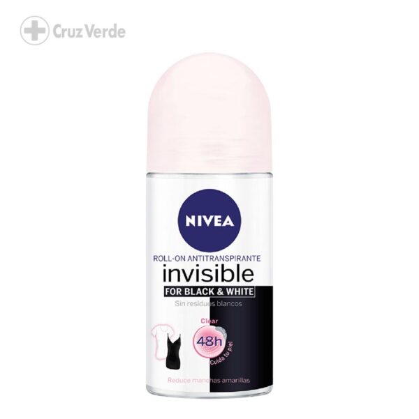 Nivea Desodorante Invisible Clear 50ml Roll On