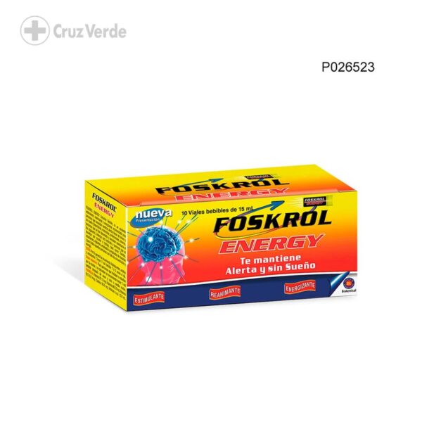 Foskrol Energy 10 Vial Beb 15ml