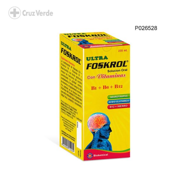 Foskrol Ultra 220ml Jarabe