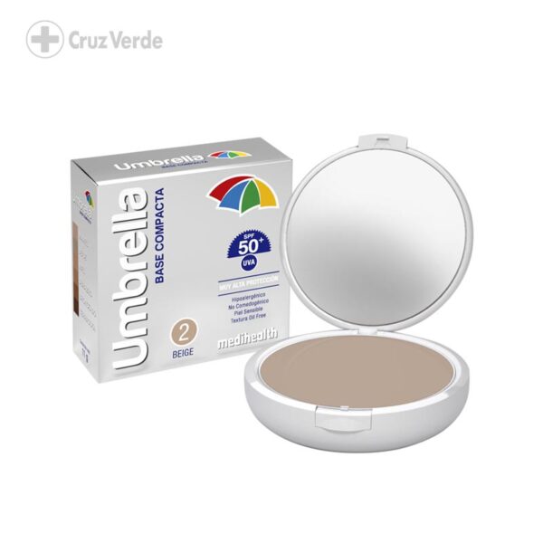 Umbrella Tono Beige Spf50+ 11g Base Compacta