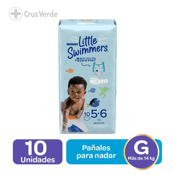 Huggies Calzon Baño Swim Disney 10 Unidad Talla G