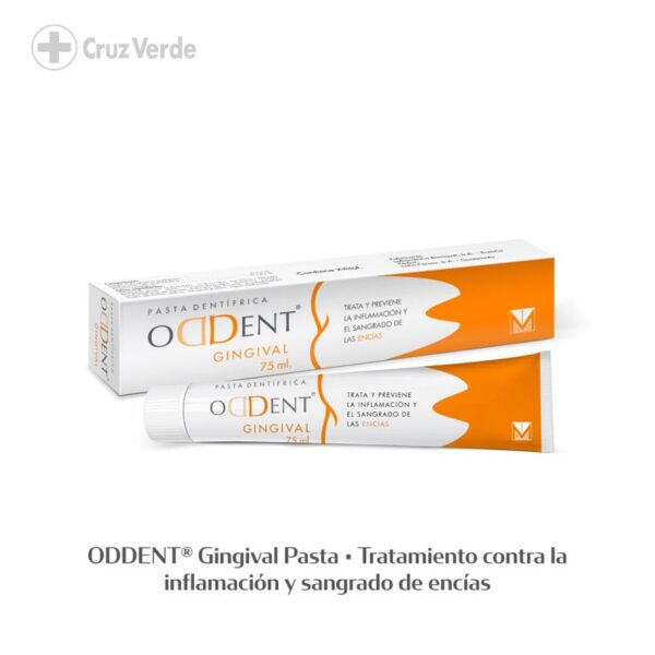 Oddent Gingival Etiqueta Naranja 75ml Pasta Dental