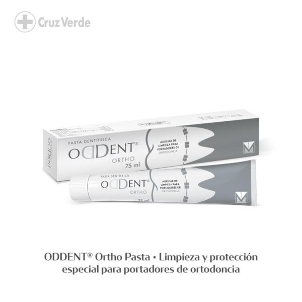 Oddent Ortho Etiqueta Gris 75ml Pasta Dental