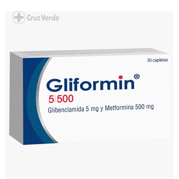 Gliformin 5mg/500mg 30 Caplet