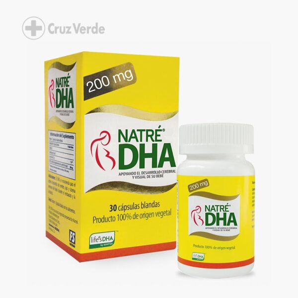 Natre Dha 200mg 30 Capsula Gel