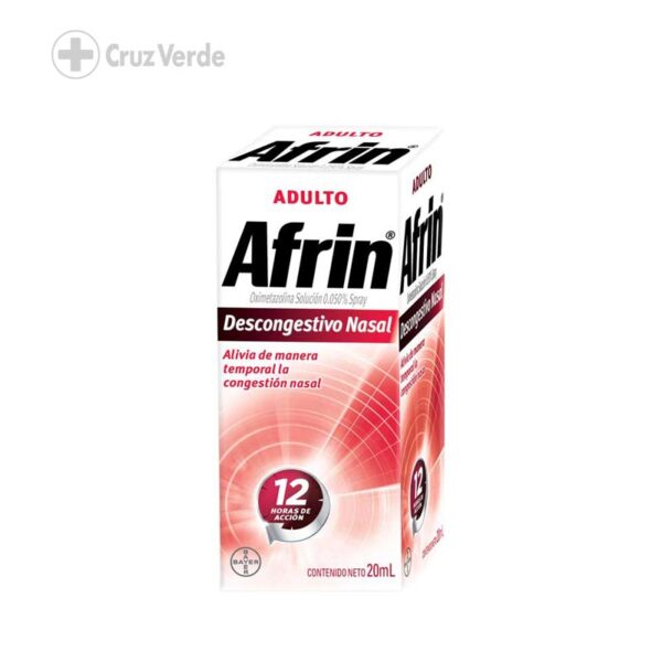 Afrin Adultos 0.5mg/ml 15ml Solucion Nasal Spray