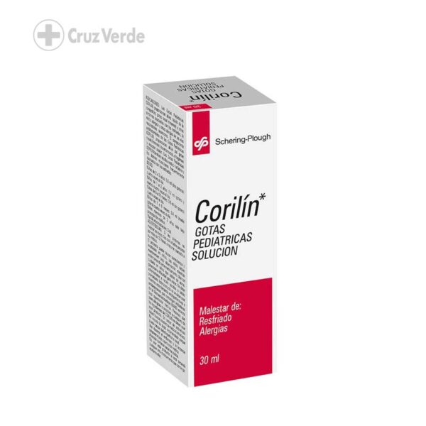 Corilin Pediatrico 80mg/0.5mg/ml 30ml Gotas