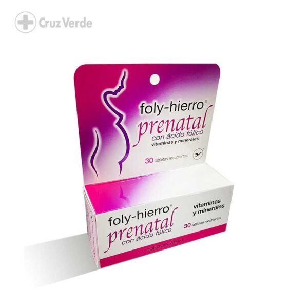 Foly Hierro Prenatal 30 Tableta