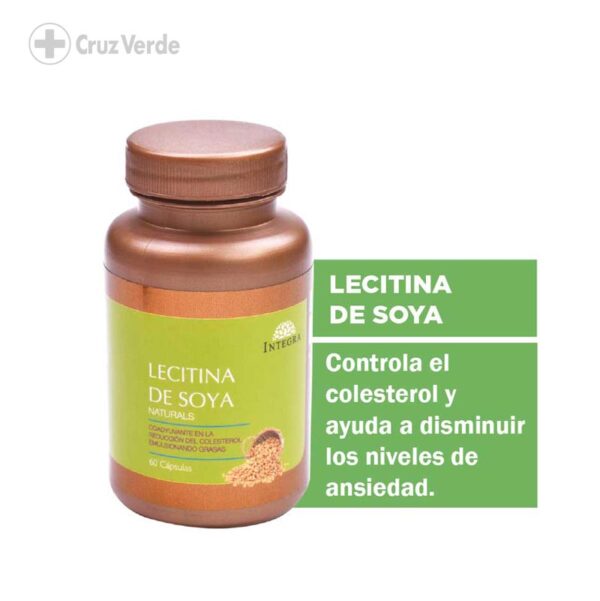 Lecitina De Soya Integra 60 Capsula