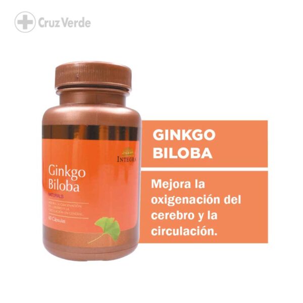 Ginkgo Biloba Integra 60 Capsula