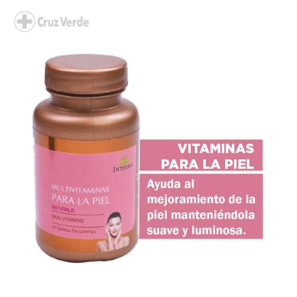 Multivitaminas Para La Piel Integra 60 Tableta