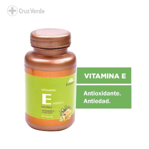 Vitamina E Integra 400ui 30 Capsula