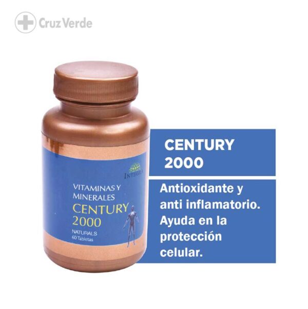 Vitaminas Y Minerales Century Integra 60 Tableta