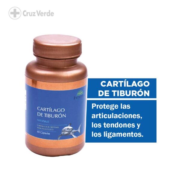 Cartilago De Tiburon Integra 750mg 60 Capsula