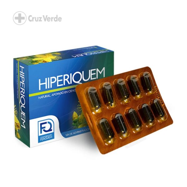 Hiperiquem 500mg 30 Capsula